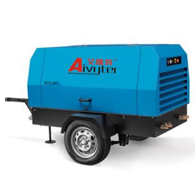 Mobile Screw Air Compressor