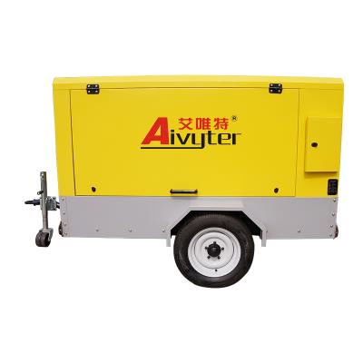 towable air compressor