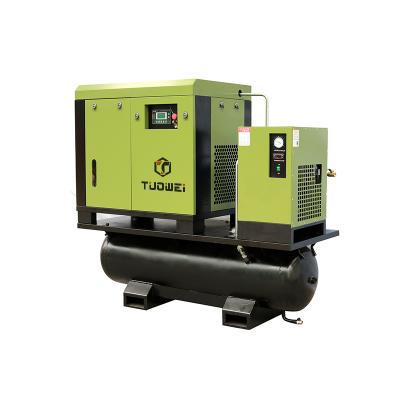 screw air compressor with dryer