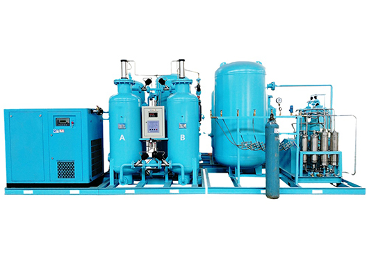 PSA Oxygen Generator System and Oxygen Flushing Cylinder System Suitable for Hospitals