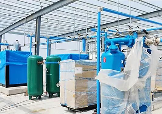 Precautions for the installation of the air supply pipeline of the screw air compressor